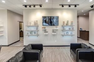 Photo of the optical department at the Columbia location.