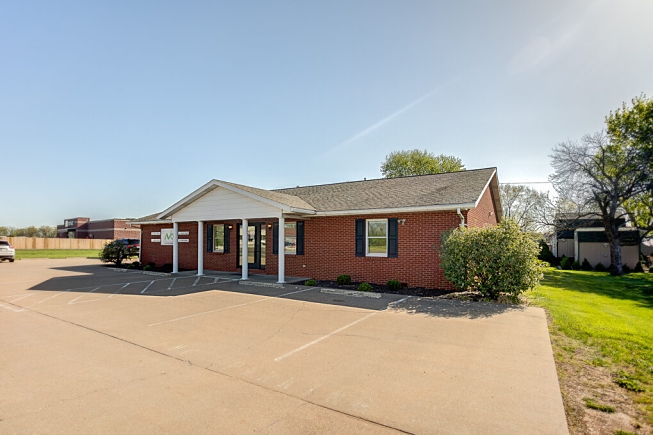 Exterior photo of the building.