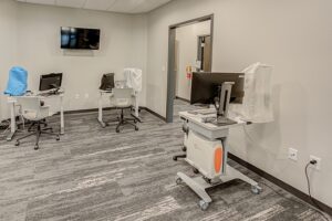 Photo of an exam room at O'Fallon location.